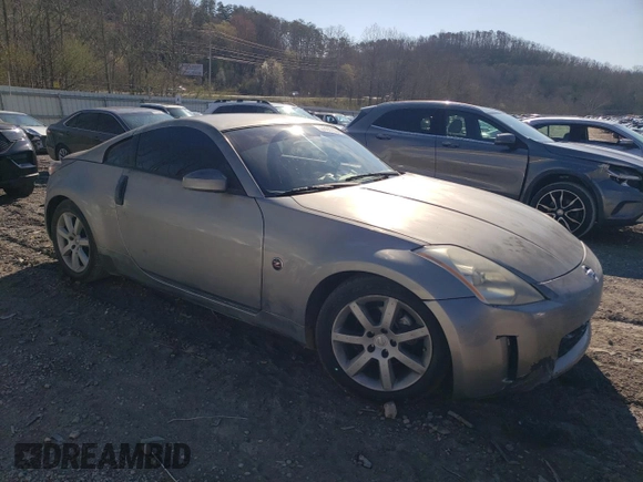 2003 Nissan 350Z Enthusiast with VIN JN1AZ34D03T104681, listed as a Copart auction lot 50886705 with 171,150 mi miles and Salvage Title. Bid and sale history available at carsss.com. Image 4.