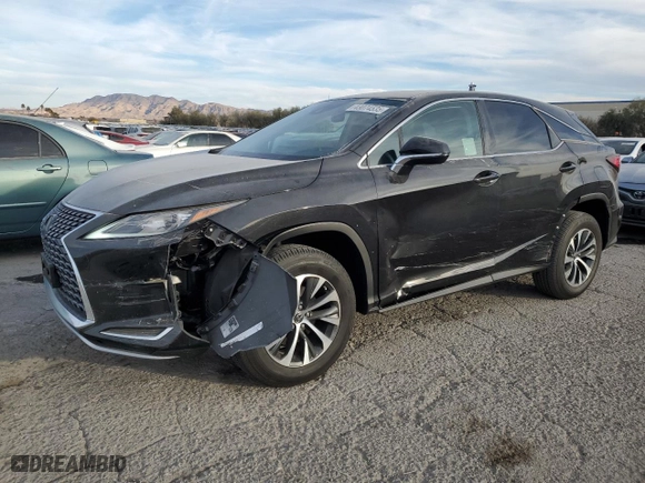 2022 Lexus RX with VIN 2T2AZMAA9NC249205, listed as a Copart auction lot 43074535 with 9,725 mi miles and Salvage Title. Bid and sale history available at carsss.com. Image 1.