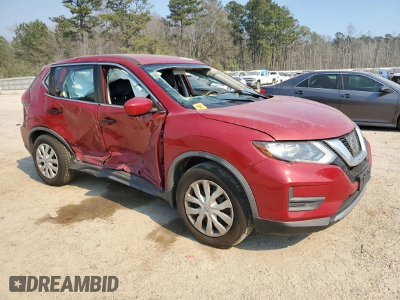 2017 Nissan Rogue S with VIN JN8AT2MT6HW403702, listed as a Copart auction lot 46864555 with 66,035 mi miles and Salvage Title. Bid and sale history available at carsss.com. Image 4.