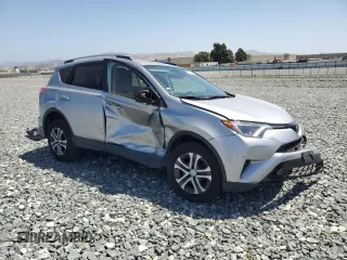 2017 Toyota RAV4 LE with VIN 2T3BFREV1HW566613, listed as a Copart auction lot 59925655 with 74,444 mi miles and Salvage title. Bid and sale history available at DreamBid. Image 4.