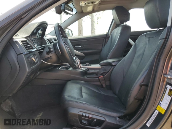 2015 BMW 4 Series 428i with VIN WBA4A5C58FG051486, listed as a Copart auction lot 50435795 with 91,286 mi miles and Salvage Title. Bid and sale history available at DreamBid. Image 7.