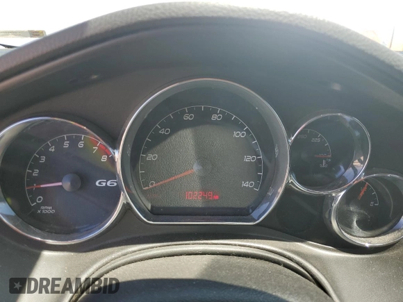 2009 Pontiac G6 w/1SA *Ltd Avail* with VIN 1G2ZG57B194145386, listed as a Copart auction lot 54633465 with 102,249 mi miles and Clean Title. Bid and sale history available at carsss.com. Image 9.