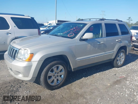 2008 Jeep Grand Cherokee Limited z VIN 1J8HS58208C106077, wystawiony jako IAAI lot #42273057 z przebiegiem 386 866 mil mil oraz . Historia ofert i sprzedaży dostępna na DreamBid. Obrazek 2.