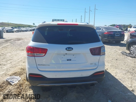 2017 Kia Sorento EX V6 with VIN 5XYPH4A54HG192831, listed as a IAAI auction lot 41723220 with 115,948 mi miles. Bid and sale history available at carsss.com. Image 16.