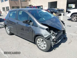 2013 Toyota Yaris L with VIN JTDKTUD36DD545176, listed as a IAAI auction lot 41953993 with 108,626 mi miles. Bid and sale history available at carsss.com. Image 1.