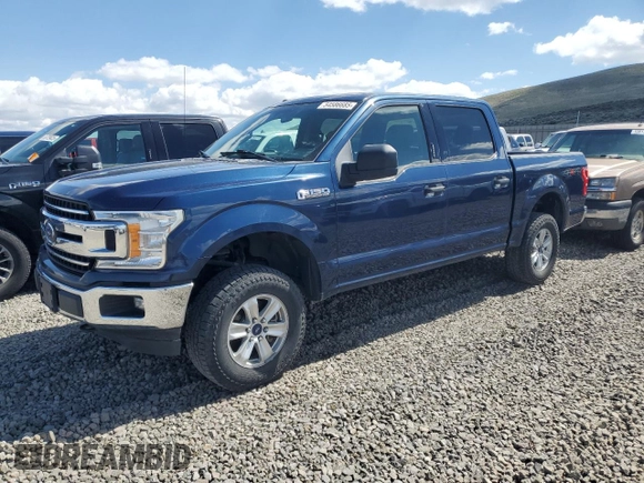 2018 Ford F-150 XL with VIN 1FTEW1E53JKE15690, listed as a Copart auction lot 54586685 with 165,730 mi miles and Clean title. Bid and sale history available at DreamBid. Image 1.