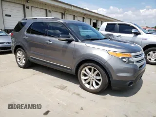 2012 Ford Explorer XLT with VIN 1FMHK7D89CGA93257, listed as a Copart auction lot 58091555 with 167,840 mi miles and Non repairable. Bid and sale history available at DreamBid. Image 4.
