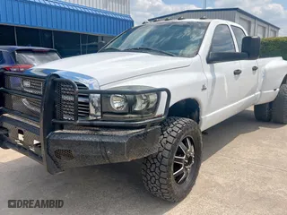 2007 Dodge Ram 3500 SLT with VIN 3D7MX48A47G824550, listed as a Copart auction lot 53713665 with 236,633 mi miles and Clean Title. Bid and sale history available at carsss.com. Image 2.