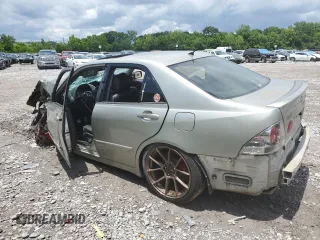 2002 Lexus IS 300/350 z VIN JTHBD192220053243, wystawiony jako Copart lot #58063174 z przebiegiem 205 294 mil mil oraz Szkoda całkowita • Salvage title. Historia ofert i sprzedaży dostępna na DreamBid. Obrazek 2.
