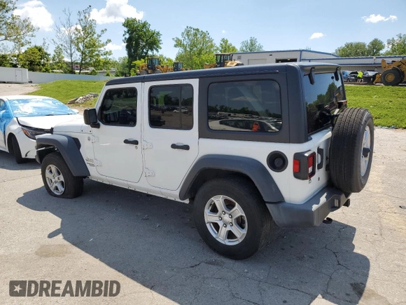 2020 Jeep Wrangler Unlimited Sport S z VIN 1C4HJXDN0LW209092, wystawiony jako Copart lot #58523675 z przebiegiem 68 688 mil mil oraz Czysty tytuł • Clean title. Historia ofert i sprzedaży dostępna na DreamBid. Obrazek 2.