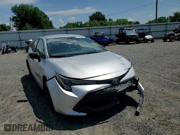 2022 Toyota Corolla Hatchback SE with VIN JTND4MBE4N3188612, listed as a Copart auction lot 66893804 with 59,574 mi miles and Salvage Title. Bid and sale history available at carsss.com. Image 11.