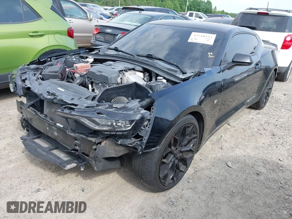 2019 Chevrolet Camaro 1LT z VIN 1G1FA1RX1K0127249, wystawiony jako IAAI lot #42240323 z przebiegiem 69 945 mil mil oraz . Historia ofert i sprzedaży dostępna na DreamBid. Obrazek 2.