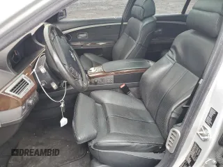 2004 BMW 7 Series 745i with VIN WBAGL634X4DP70421, listed as a Copart auction lot 73309744 with 123,457 mi miles and Salvage Title. Bid and sale history available at carsss.com. Image 7.