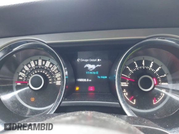 2013 Ford Mustang V6 with VIN 1ZVBP8AMXD5277474, listed as a IAAI auction lot 42576562 with 69,506 mi miles and . Bid and sale history available at DreamBid. Image 7.