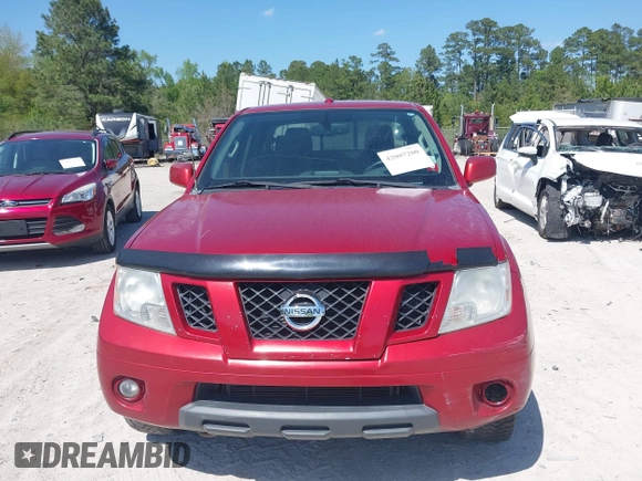 2014 Nissan Frontier S with VIN 1N6AD0EV3EN734085, listed as a IAAI auction lot 42007200 with Not provided miles and . Bid and sale history available at DreamBid. Image 11.