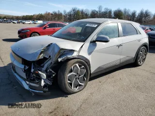 2023 Hyundai Ioniq 5 SEL z VIN KM8KN4AE5PU133640, wystawiony jako Copart lot #53989875 z przebiegiem Nie podano mil oraz Szkoda całkowita • Salvage title. Historia ofert i sprzedaży dostępna na DreamBid. Obrazek 1.