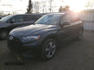 2024 Audi Q5 Komfort with VIN WA1AAAFY0R2125368, listed as a Copart auction lot 84030664 with 34 mi miles and Non Repairable. Bid and sale history available at carsss.com. Image 1.