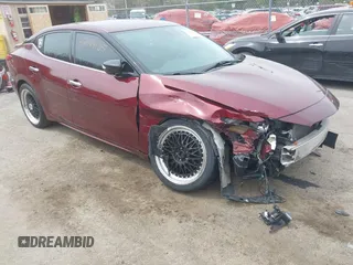 2017 Nissan Maxima SV with VIN 1N4AA6AP3HC362422, listed as a IAAI auction lot 42124485 with 103,615 mi miles and . Bid and sale history available at carsss.com. Image 1.
