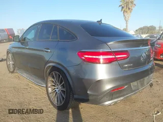 2017 Mercedes-Benz GLE 43 AMG with VIN 4JGED6EB2HA082208, listed as a IAAI auction lot 41166219 with 89,803 mi miles and . Bid and sale history available at DreamBid. Image 3.