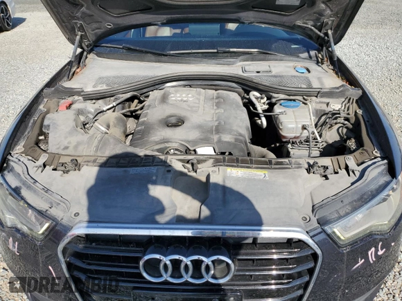 2014 Audi A6 Premium Plus with VIN WAUDFAFCXEN100850, listed as a Copart auction lot 60756835 with 67,389 mi miles and Salvage title. Bid and sale history available at DreamBid. Image 11.