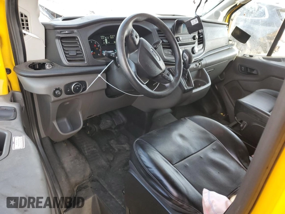 2020 Ford Transit Cargo with VIN 1FTBR1X85LKA56802, listed as a Copart auction lot 87392304 with 101,835 mi miles and Salvage Title. Bid and sale history available at DreamBid. Image 8.