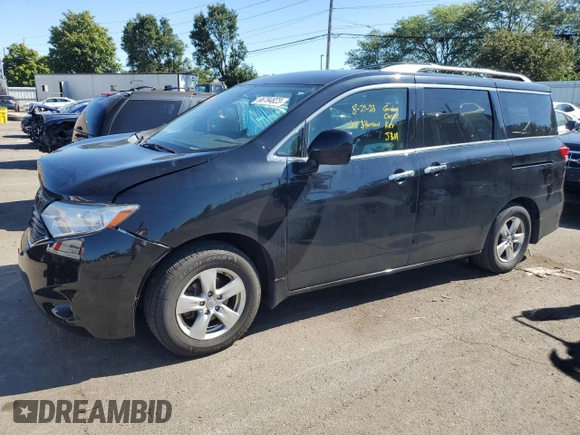 2016 Nissan Quest SV with VIN JN8AE2KP3G9154224, listed as a Copart auction lot 66784823 with 94,476 mi miles and . Bid and sale history available at DreamBid. Image 1.