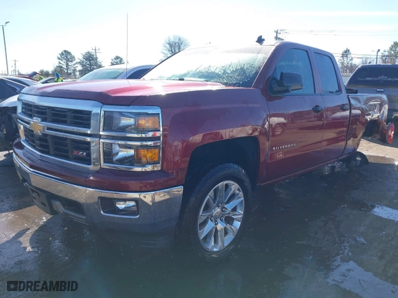 2014 Chevrolet Silverado 1500 LT with VIN 1GCVKREC7EZ203414, listed as a IAAI auction lot 41447007 with 129,537 mi miles. Bid and sale history available at carsss.com. Image 17.