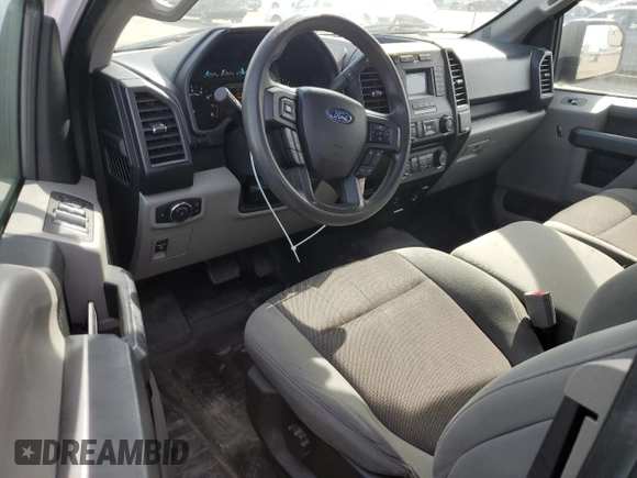 2018 Ford F-150 XL with VIN 1FTEX1CB8JKD59638, listed as a Copart auction lot 47296195 with 162,040 mi miles and Salvage title. Bid and sale history available at DreamBid. Image 8.