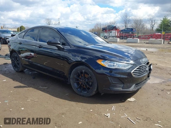 2020 Ford Fusion SE with VIN 3FA6P0LU1LR164100, listed as a IAAI auction lot 41859480 with Not provided miles and . Bid and sale history available at DreamBid. Image 1.