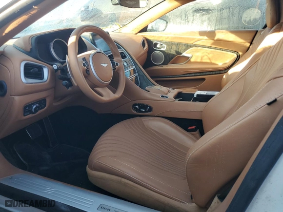2020 Aston Martin DB11 with VIN SCFRMFCW2LGM09449, listed as a Copart auction lot 75221044 with 0 mi miles and Non Repairable. Bid and sale history available at carsss.com. Image 7.