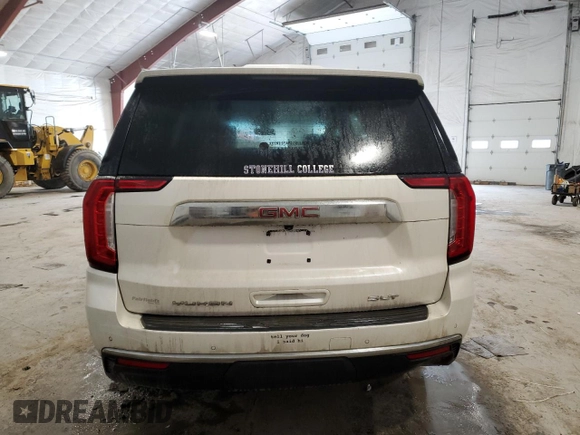 2022 GMC Yukon SLT with VIN 1GKS2BKD6NR106829, listed as a Copart auction lot 51065995 with 69,409 mi miles and Salvage Title. Bid and sale history available at carsss.com. Image 6.