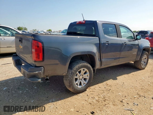 2017 Chevrolet Colorado 2WD LT with VIN 1GCGSCEN8H1331848, listed as a Copart auction lot 57828645 with 95,448 mi miles and Salvage title. Bid and sale history available at DreamBid. Image 3.