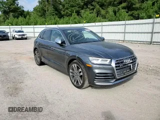 2018 Audi SQ5 Premium Plus with VIN WA1A4AFY6J2084420, listed as a Copart auction lot 68726034 with Not Provided miles and Salvage Title. Bid and sale history available at DreamBid. Image 12.