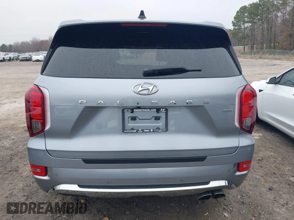 2020 Hyundai Palisade Limited with VIN KM8R5DHE5LU131787, listed as a IAAI auction lot 41789845 with 76,595 mi miles and . Bid and sale history available at DreamBid. Image 16.