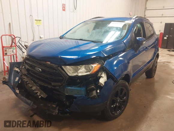2020 Ford EcoSport SE with VIN MAJ6S3GL1LC316201, listed as a IAAI auction lot 41496100 with 33,406 mi miles and . Bid and sale history available at DreamBid. Image 18.