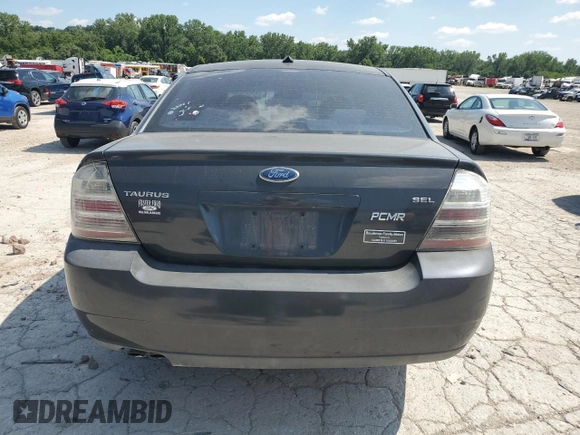 2008 Ford Taurus SEL with VIN 1FAHP24W28G160091, listed as a Copart auction lot 64751215 with 168,954 mi miles and Clean title. Bid and sale history available at DreamBid. Image 6.