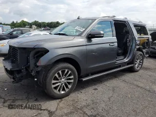 2018 Ford Expedition Max Limited with VIN 1FMJK2AT7JEA18675, listed as a Copart auction lot 62409535 with 121,330 mi miles and Salvage title. Bid and sale history available at DreamBid. Image 1.