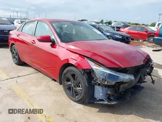 2022 Hyundai Elantra SEL z VIN KMHLM4AG0NU345576, wystawiony jako IAAI lot #42085445 z przebiegiem 33 180 mil mil oraz . Historia ofert i sprzedaży dostępna na DreamBid. Obrazek 1.