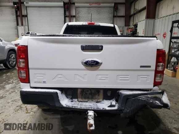 2019 Ford Ranger XL with VIN 1FTER1FH5KLB21851, listed as a Copart auction lot 87330714 with 83,941 mi miles and Salvage Title. Bid and sale history available at DreamBid. Image 6.