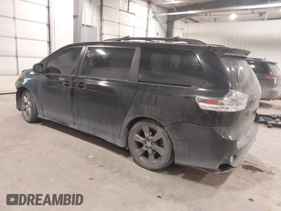 2011 Toyota Sienna SE with VIN 5TDXK3DC6BS112848, listed as a IAAI auction lot 41506859 with 298,533 mi miles. Bid and sale history available at carsss.com. Image 3.