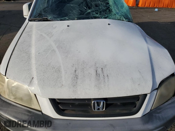 2000 Honda CR-V EX with VIN JHLRD1763YS023383, listed as a Copart auction lot 47251405 with 0 mi miles and Salvage Title. Bid and sale history available at carsss.com. Image 12.