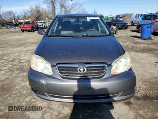 2005 Toyota Corolla CE with VIN 1NXBR32E85Z361545, listed as a Copart auction lot 50217945 with 261,942 mi miles and Salvage Title. Bid and sale history available at DreamBid. Image 5.
