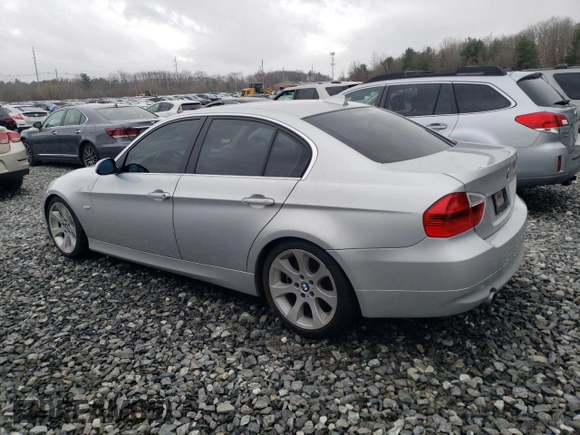 2007 BMW 3 Series 335xi with VIN WBAVD53547AV14739, listed as a Copart auction lot 50058055 with 141,075 mi miles and Clean Title. Bid and sale history available at carsss.com. Image 2.