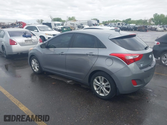 2014 Hyundai Elantra GT with VIN KMHD35LH1EU215003, listed as a IAAI auction lot 42154051 with 109,759 mi miles. Bid and sale history available at carsss.com. Image 3.