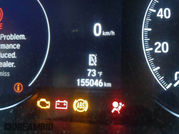 2019 Honda Accord Sport with VIN 1HGCV1F37KA004163, listed as a IAAI auction lot 42471501 with 155,046 mi miles and . Bid and sale history available at DreamBid. Image 15.