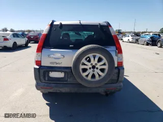 2006 Honda CR-V EX with VIN SHSRD78836U442594, listed as a Copart auction lot 46986675 with 150,195 mi miles and Salvage Title. Bid and sale history available at carsss.com. Image 6.