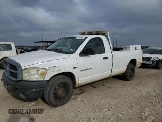 2008 Dodge 2500 SLT with VIN 3D7KR26D98G155342, listed as a Copart auction lot 87460634 with 159,490 mi miles and Salvage Title. Bid and sale history available at DreamBid. Image 1.