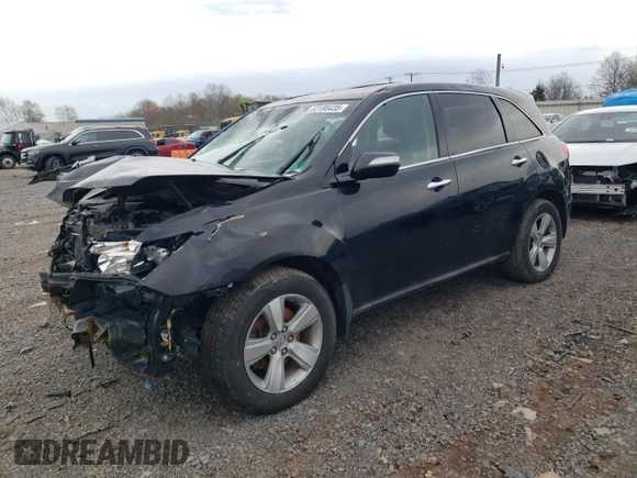 2010 Acura MDX with VIN 2HNYD2H24AH510223, listed as a Copart auction lot 53186435 with 152,591 mi miles and Clean Title. Bid and sale history available at carsss.com. Image 1.