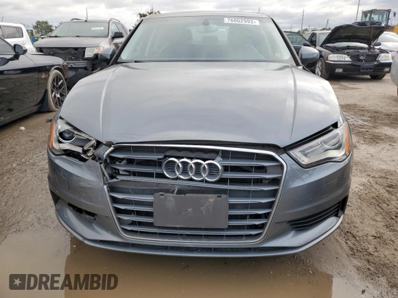 2015 Audi A3 1.8T Premium with VIN WAUACGFF9F1011532, listed as a Copart auction lot 76002993 with 107,342 mi miles. Bid and sale history available at carsss.com. Image 5.