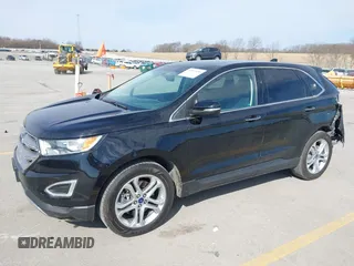 2018 Ford Edge Titanium with VIN 2FMPK4K95JBB67834, listed as a IAAI auction lot 41867436 with 101,855 mi miles. Bid and sale history available at carsss.com. Image 18.